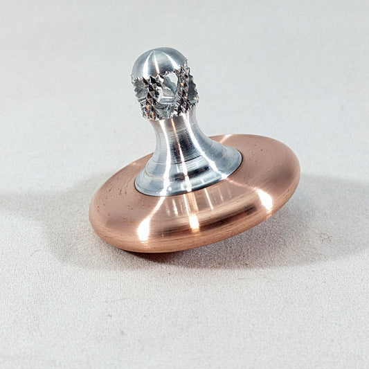 M3 - Brushed Copper & Aluminum Spin Top SG