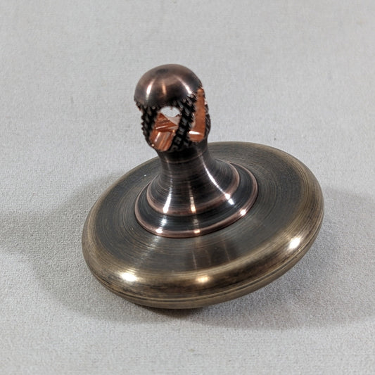 M3 - Antique Phosphor Bronze  & Copper Spinning Top