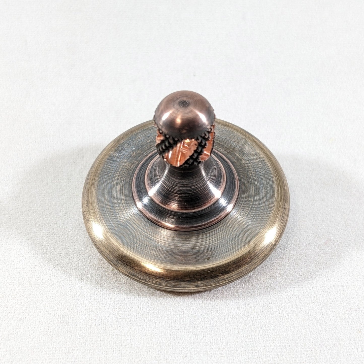 M3 - Antique Phosphor Bronze  & Copper Spinning Top