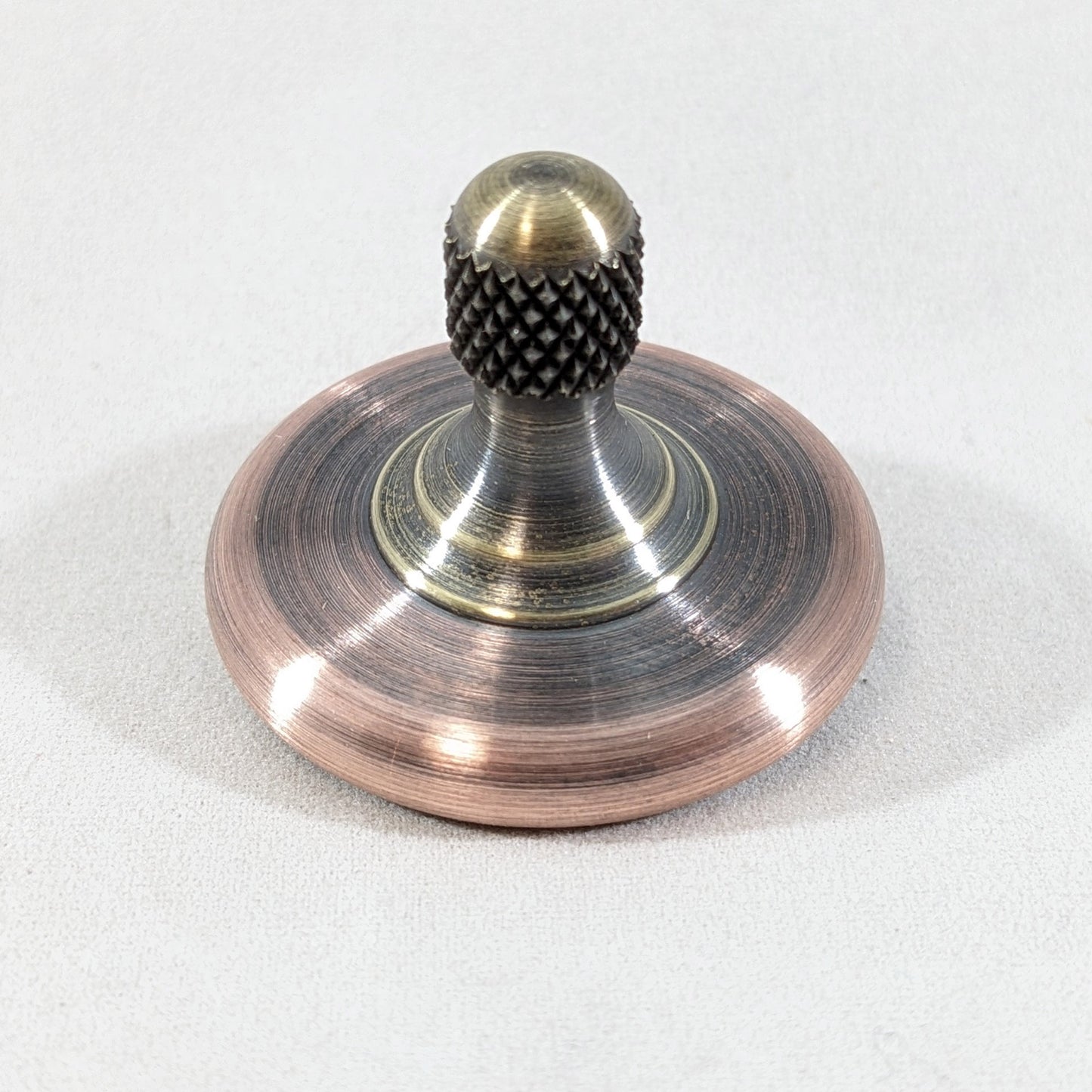 M3 - Antique Copper & Brass Spinning Top #2