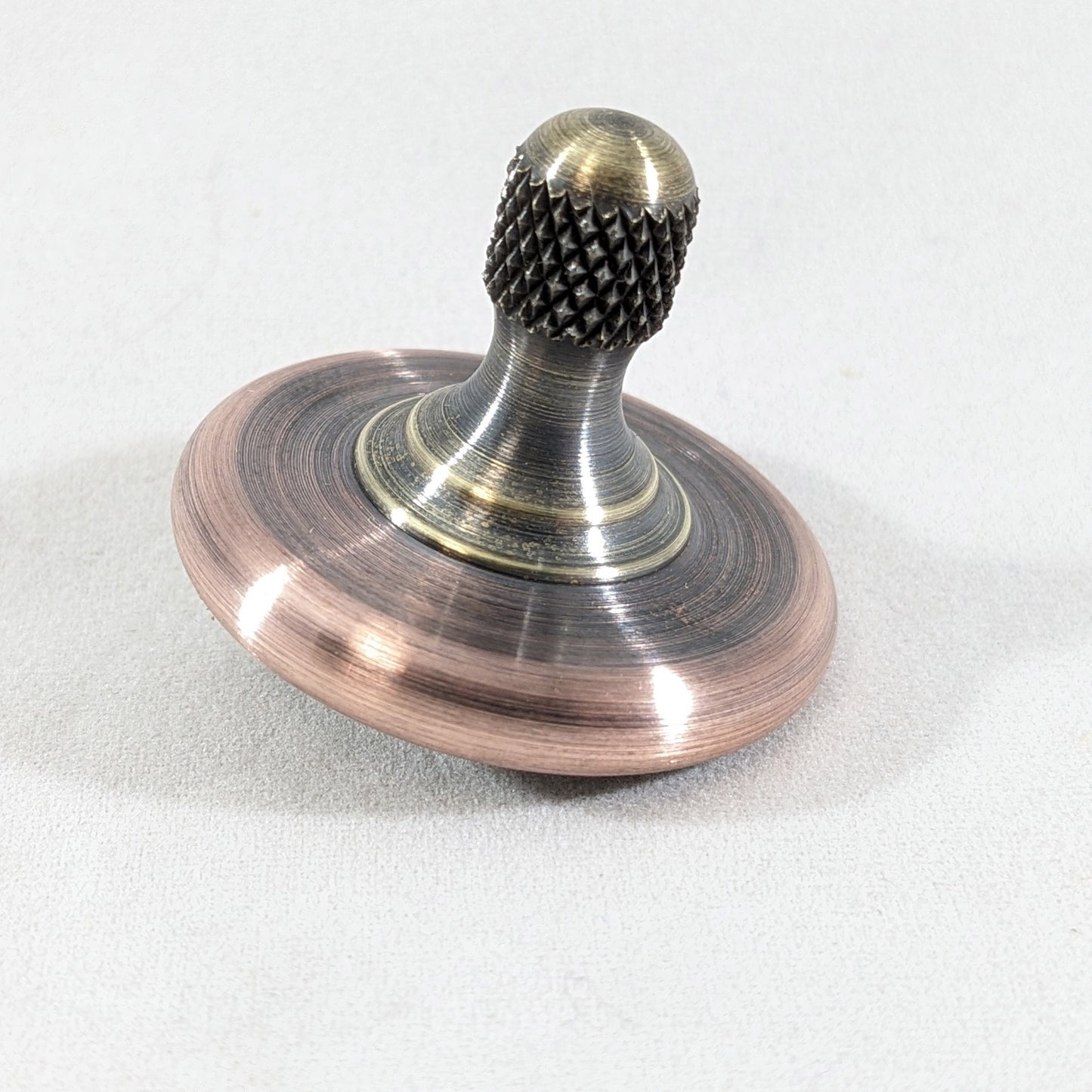 M3 - Antique Copper & Brass Spinning Top #2