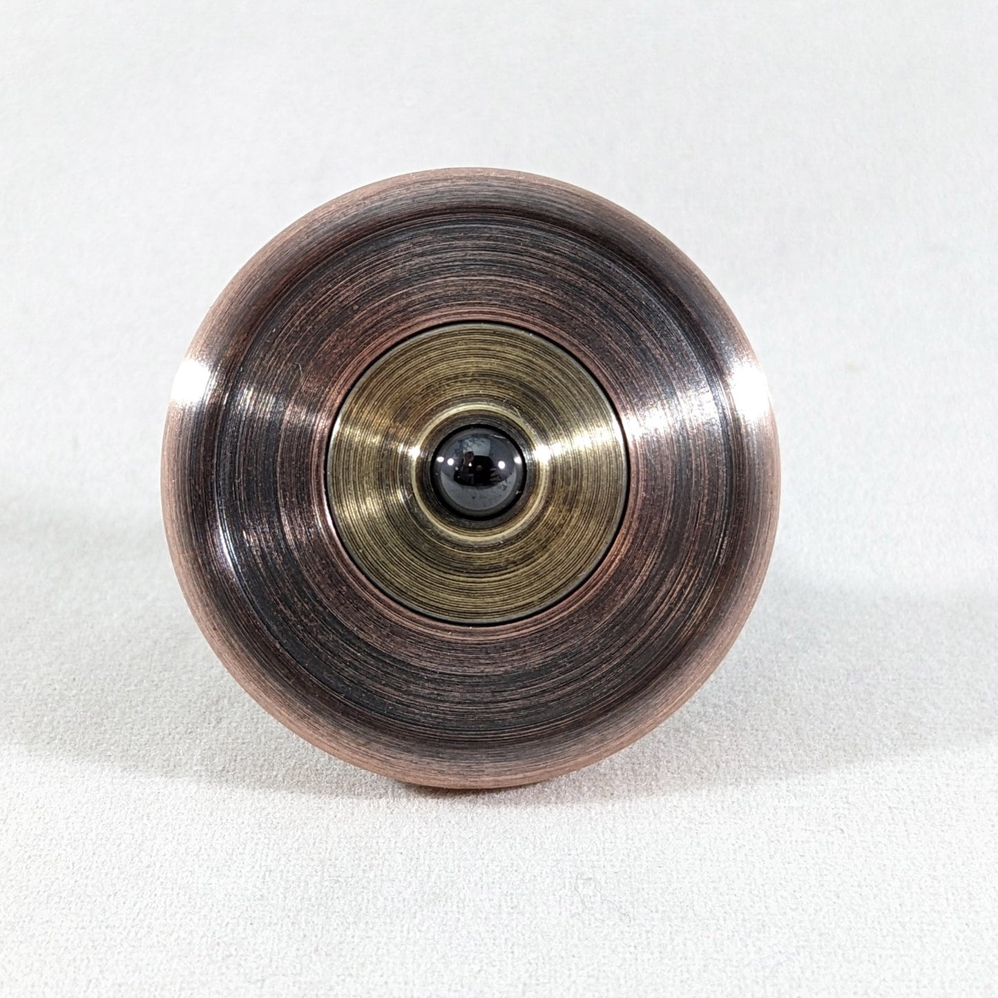 M3 - Antique Copper & Brass Spinning Top #2