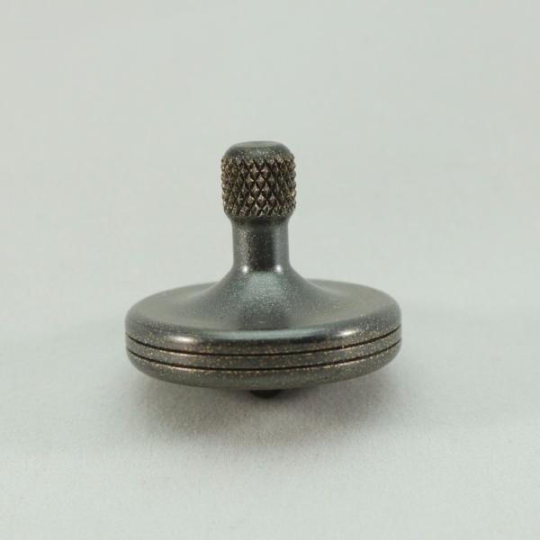 S2 - Antique Brass Spinning Top #2 - Kemner Design