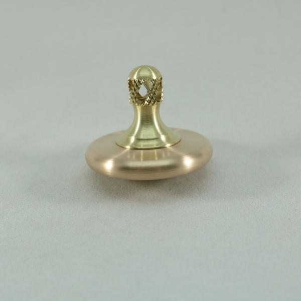 M3 - Brushed Phosphor Bronze and Brass Spinning Top Super Grip