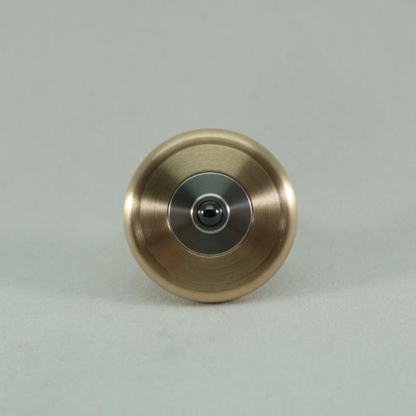 M3 - Brushed Phosphor Bronze and Stainless Steel Spinning Top