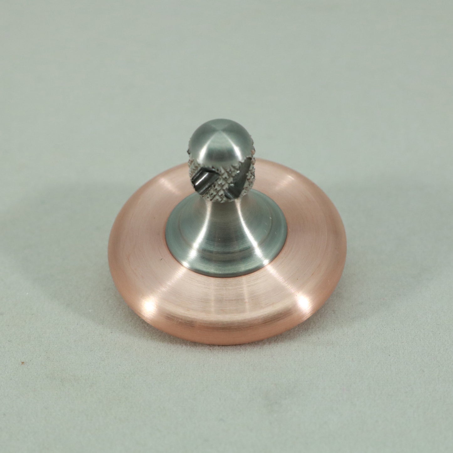 M3 - Brushed Copper & Stainless Steel Spin Top SG