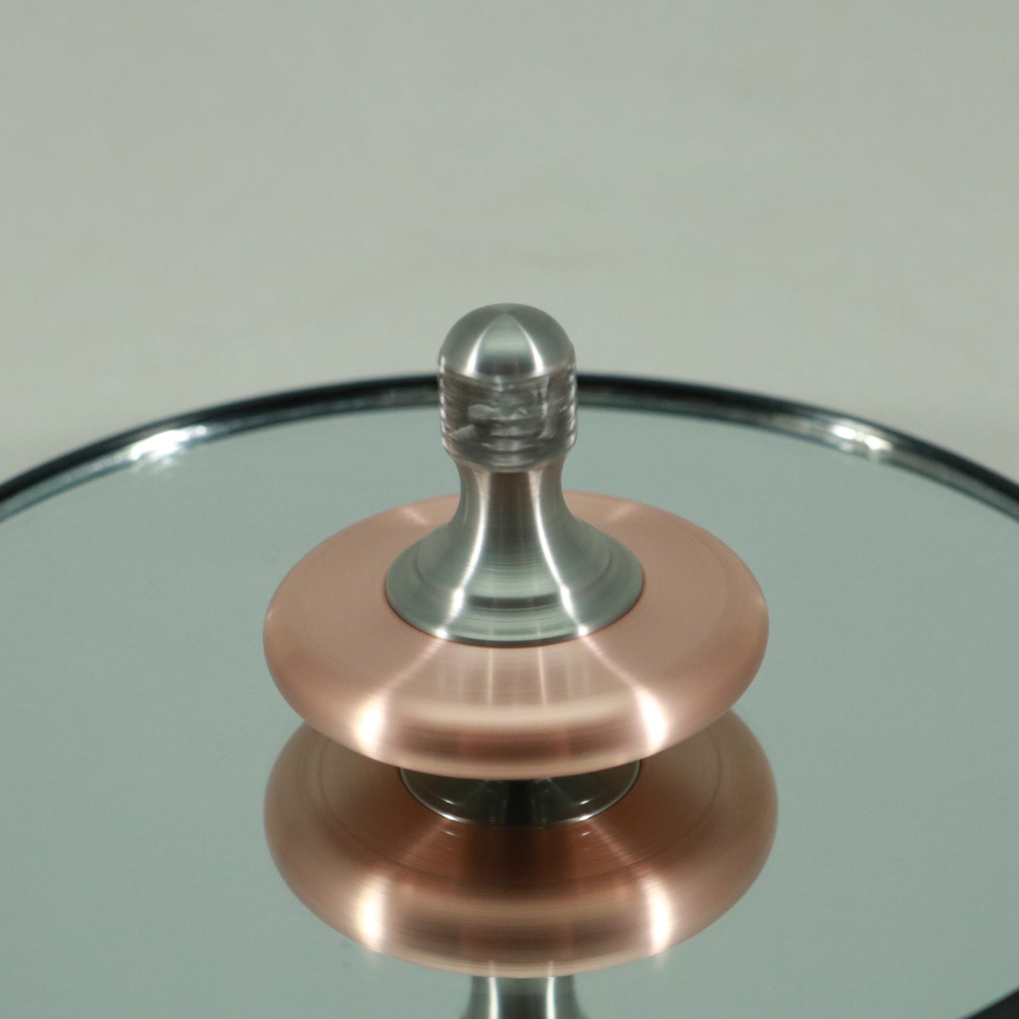 M3 - Brushed Copper & Stainless Steel Spin Top SG