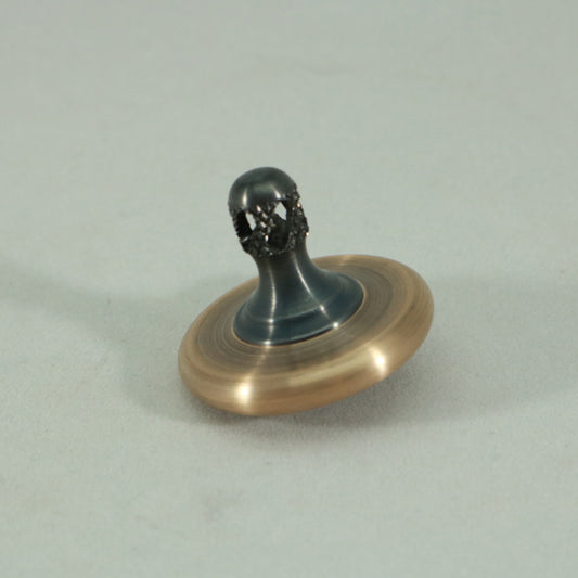 M3 - Antique Bronze & Dark Gunmetal Stainless Steel Spin Top SG #2