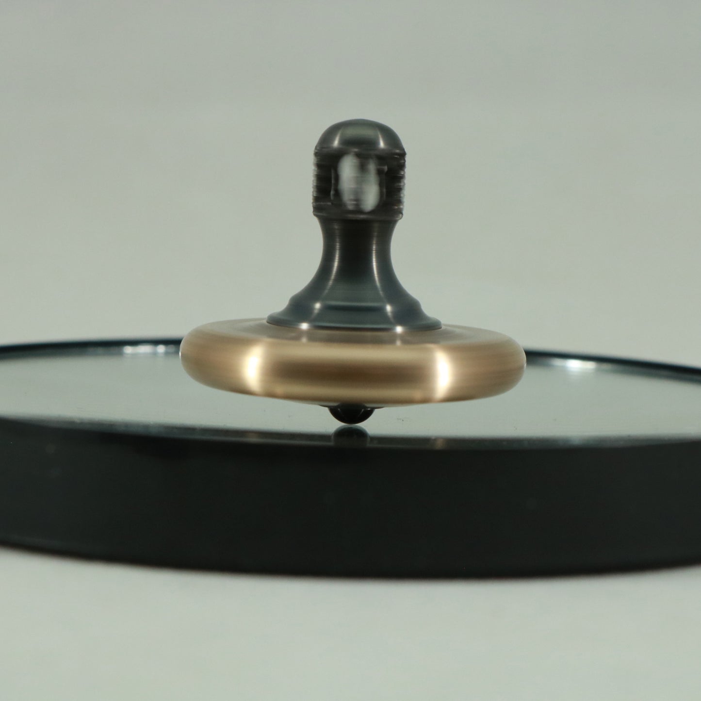 M3 - Antique Bronze & Dark Gunmetal Stainless Steel Spin Top SG #2